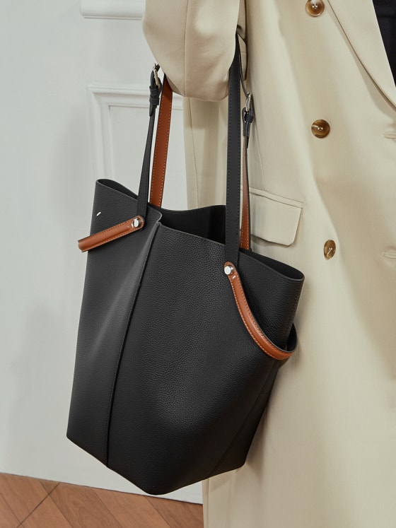 VINTAGE TOUCH - handcrafted tote bag, vintage leather bag, artisan tote, premium tote bag, designer tote handbag